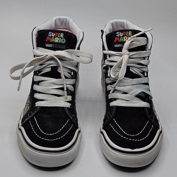 MARIO & LUIGI size 4.5 men 6 women VANS SK8-HI ZIP (NINTENDO) - Picture 4 of 15